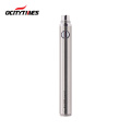 Wholesale rechargeable 510 battery Ocitytimes 1100mAh evod battery with bottom twist voltage